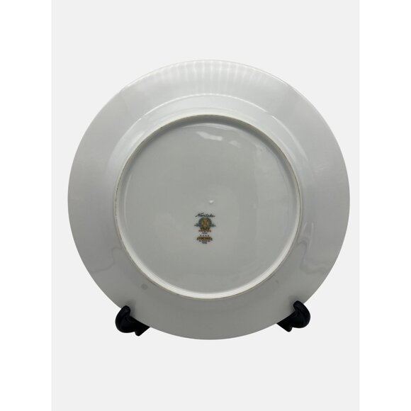 Vintage Noritake Japan Vineyard Dinner Plate 10.5" Pattern 6449 Leaves & Vine - Picture 3 of 4